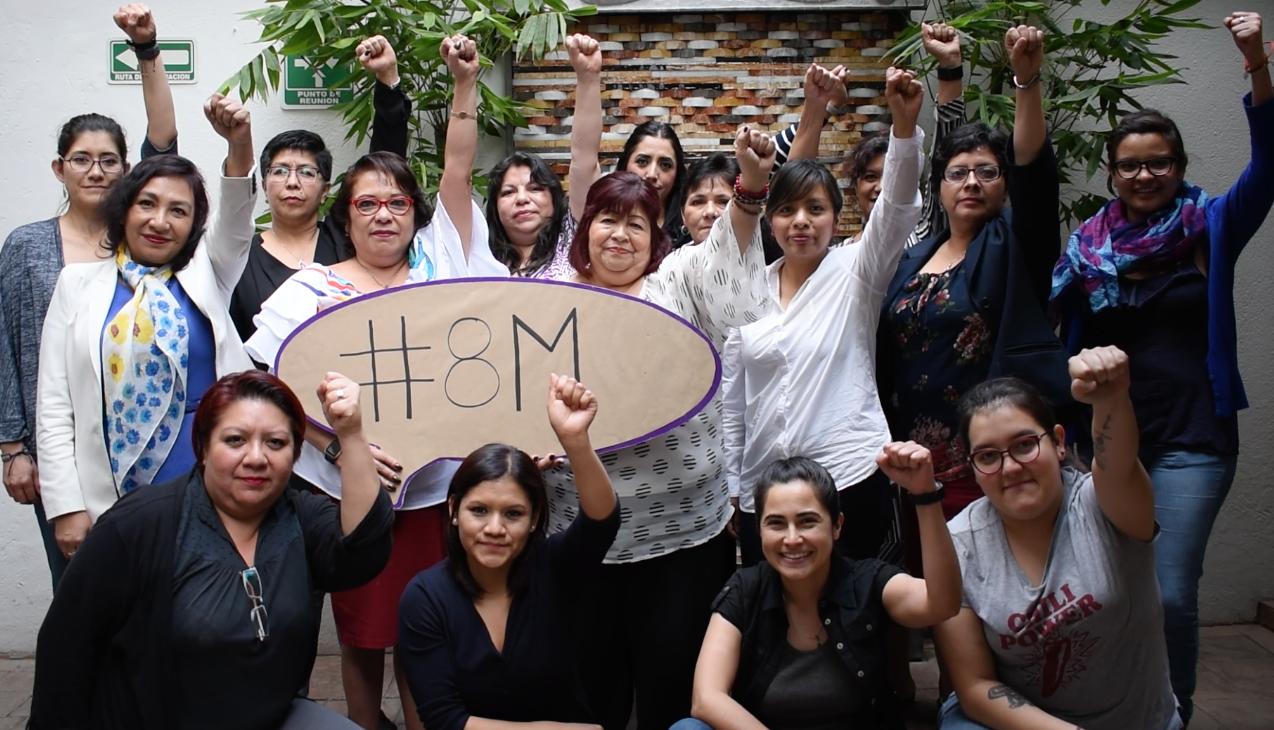 Equidad de Género se suma a la #HuelgaFeminista del 8 de marzo