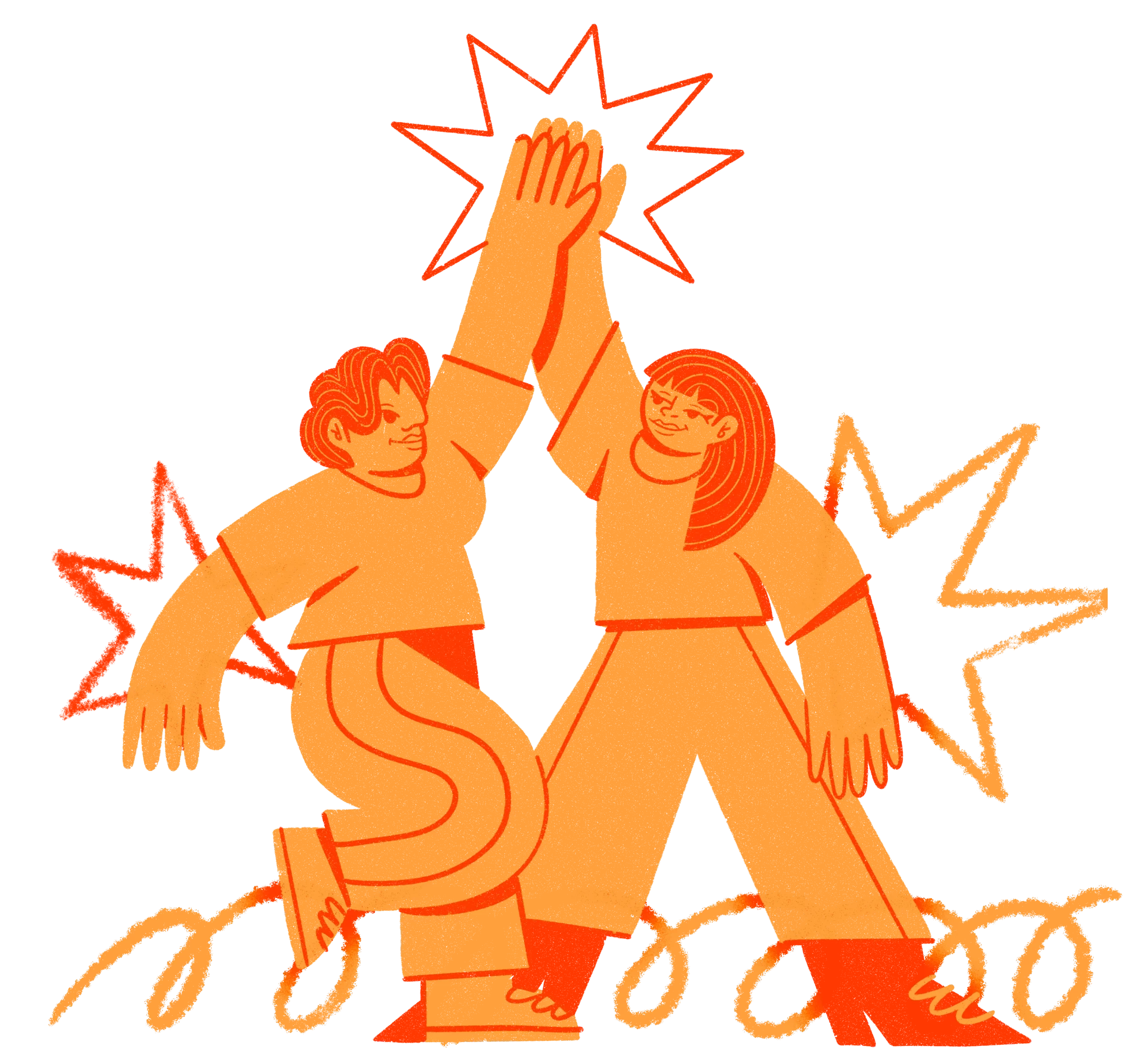 Foto grupal de red trenzando cuidados