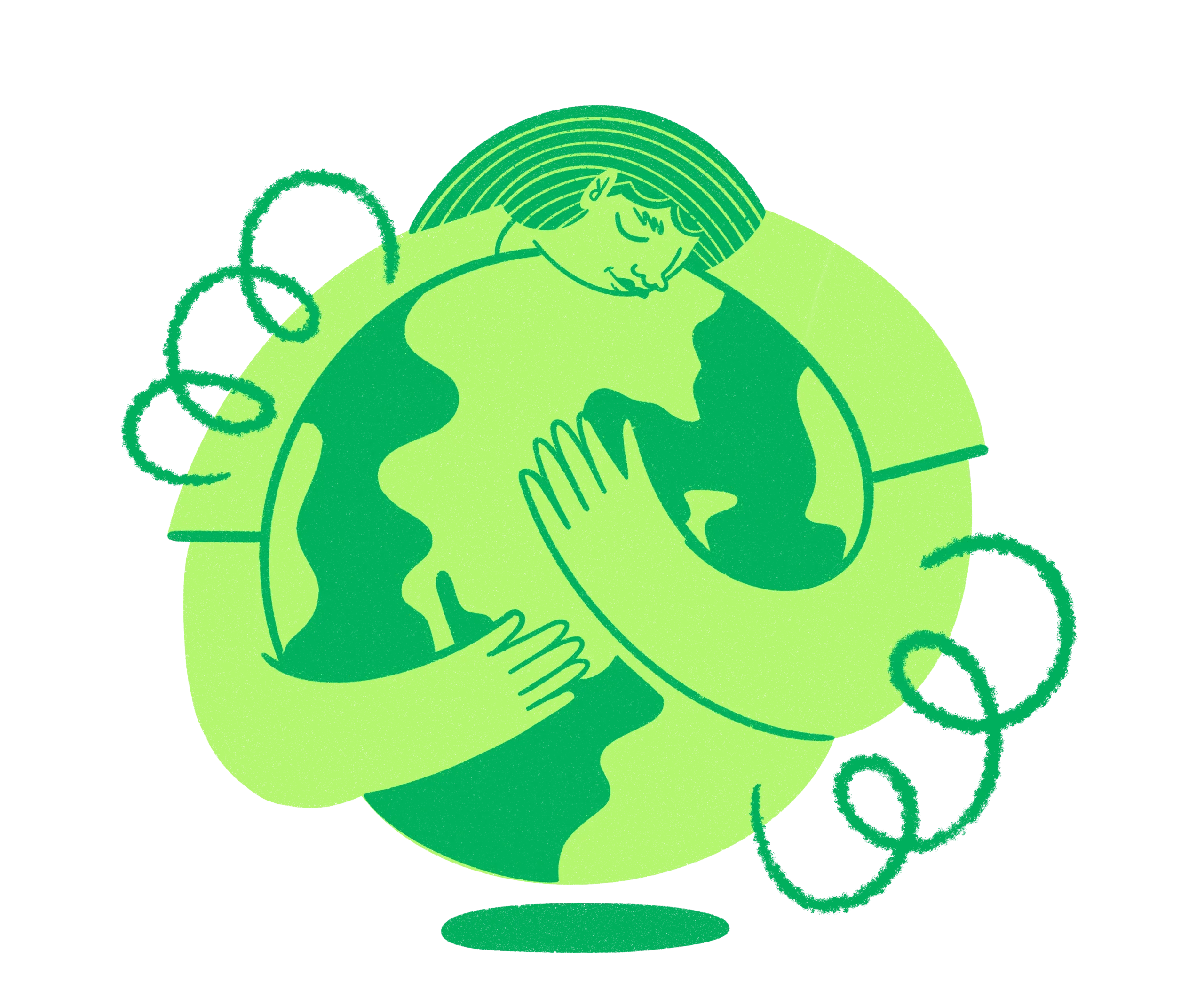 Foto grupal de red trenzando cuidados