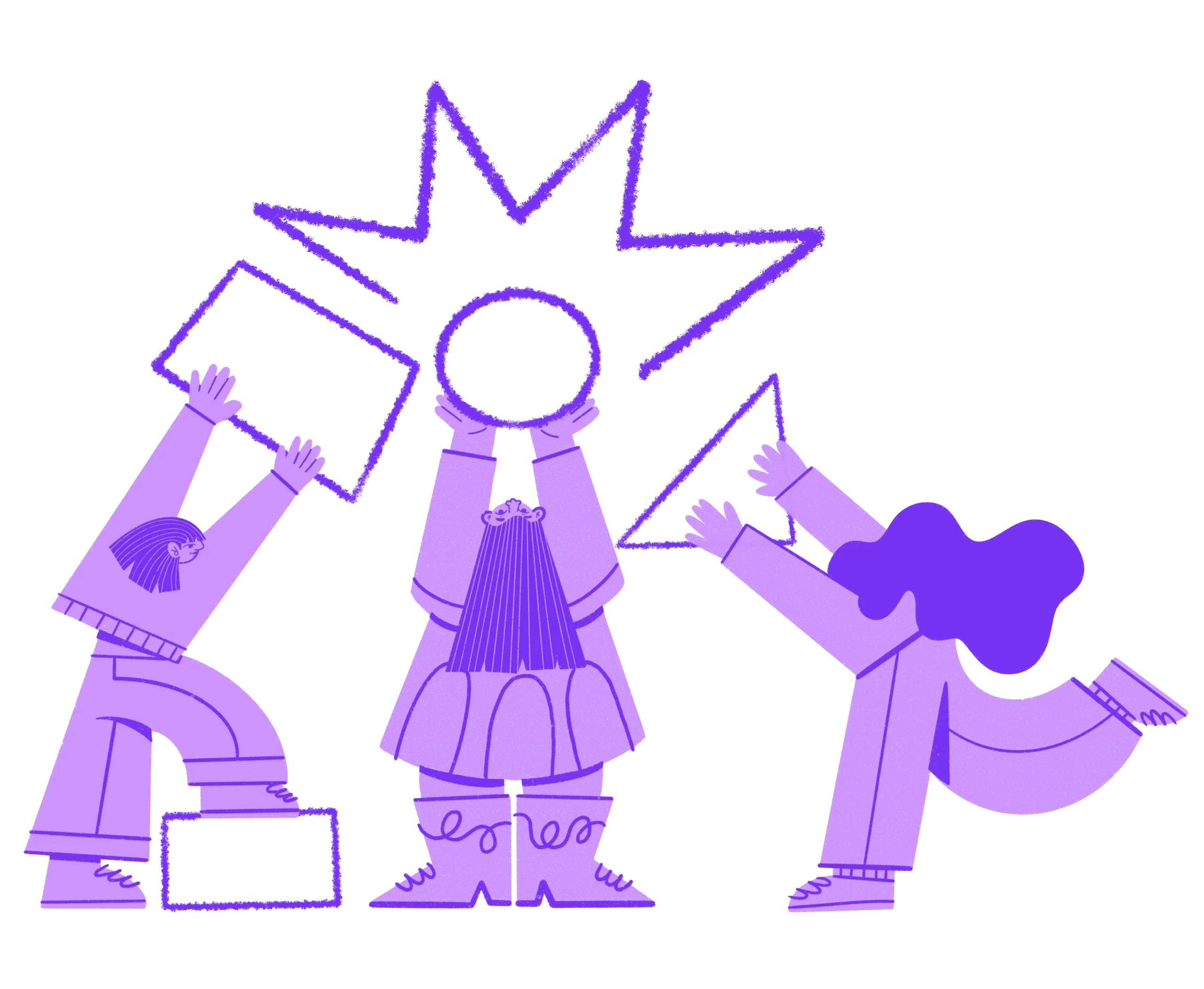 Foto grupal de red trenzando cuidados